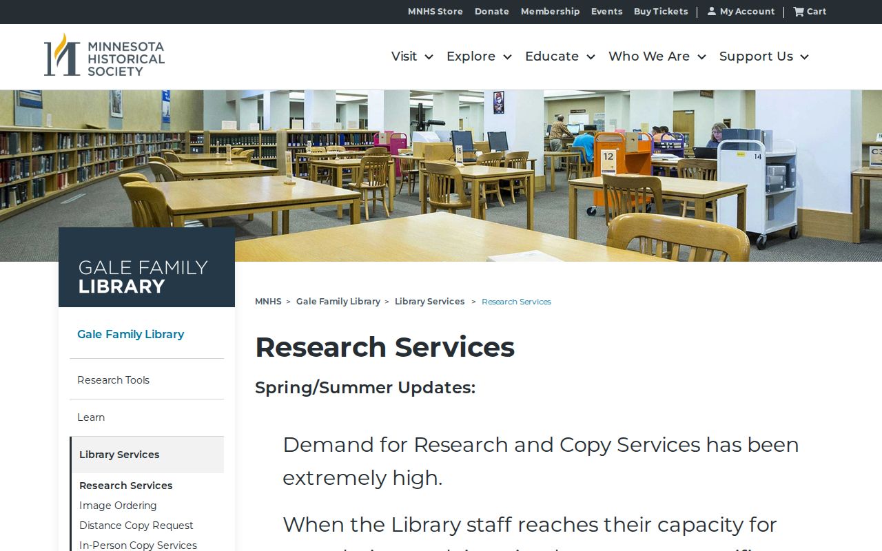 Savage city directory research through MNHS Gale Family Library services