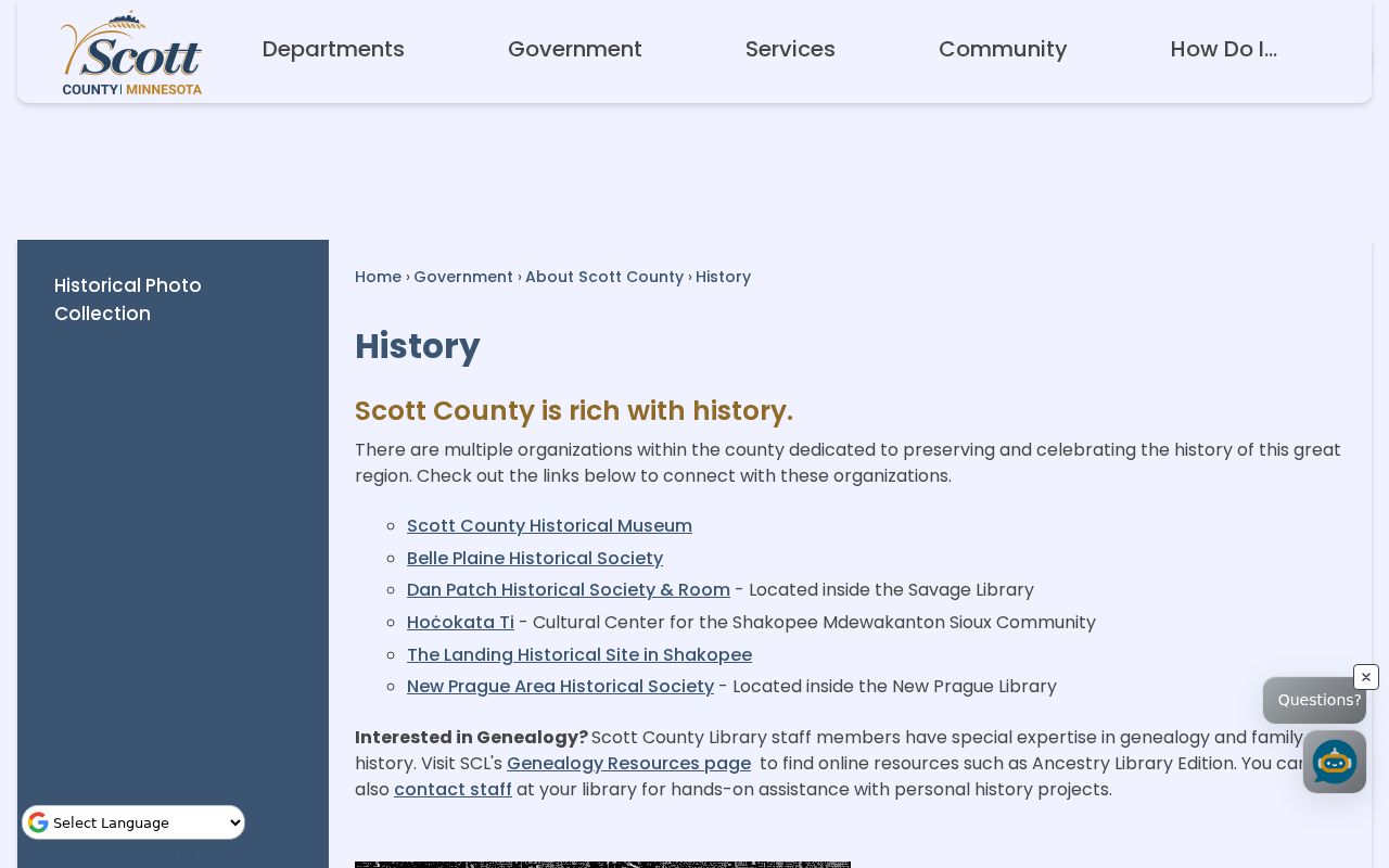 Savage previous residents research using Scott County history resources